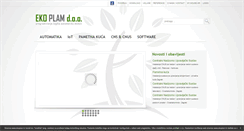 Desktop Screenshot of ekoplam.hr