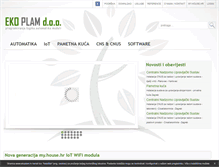 Tablet Screenshot of ekoplam.hr